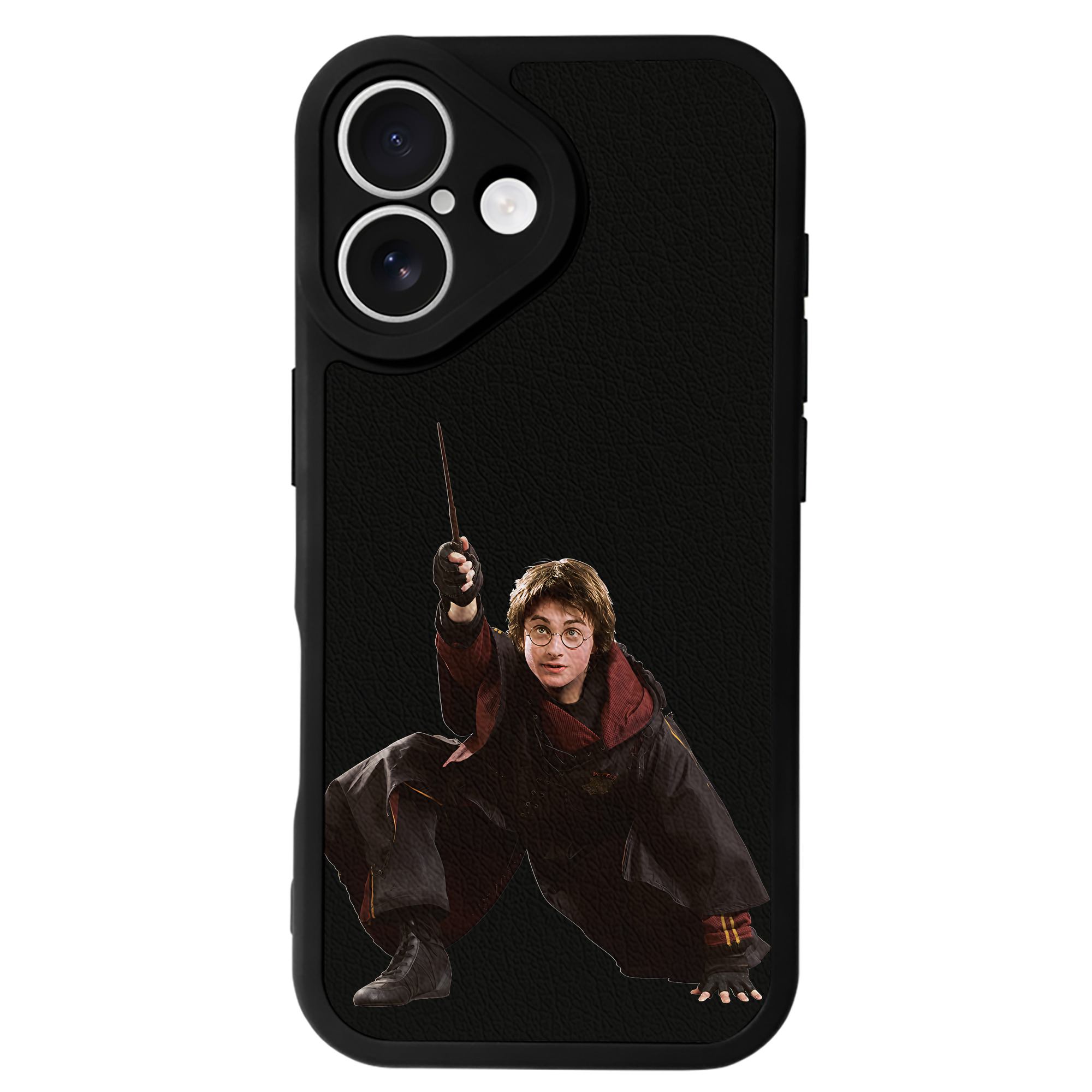 （画像用） Harry Potter ハリー・ポッターシリーズ 【iPhone 16シリーズ対応】シリコンスマホケース（レザー調） 材質：シリコン